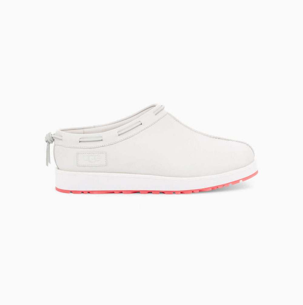 UGG Tasman Sundae Red White Slippers for Men (DRUK75201)